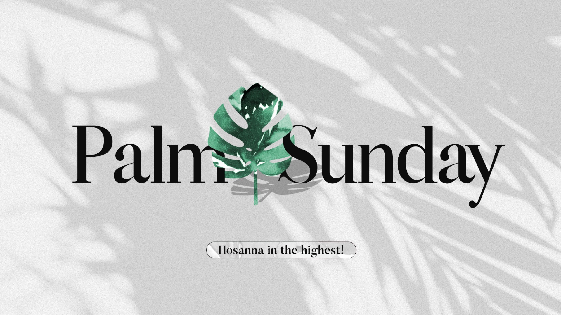 Palm Sunday worship service at Christ’s Church of Yukon - Easter in Yukon OK