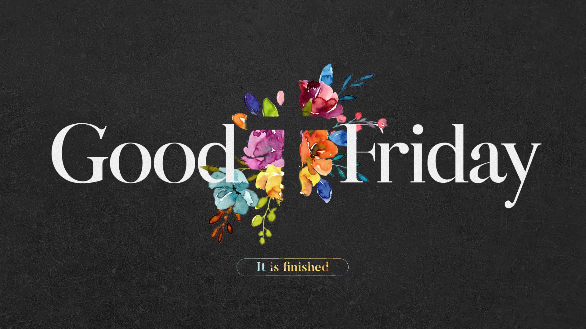 Good Friday reflection stations at CCY Easter event